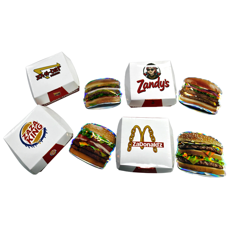 12 Pack - Hamburger-Themed Gift Box Set - Za-N-Out Burger