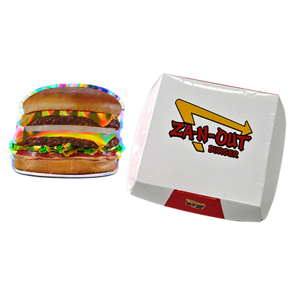 12 Pack - Hamburger-Themed Gift Box Set - Za-N-Out Burger
