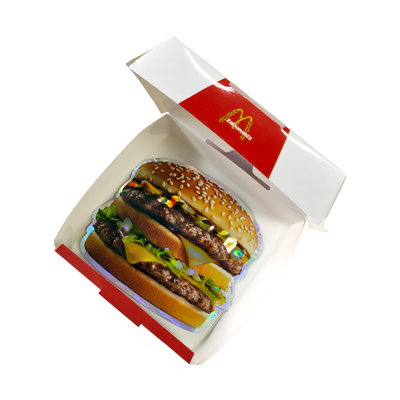 12 Pack - Hamburger-Themed Gift Box Set - ZaDonald'z Burger