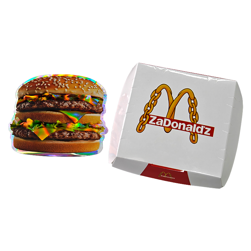 12 Pack - Hamburger-Themed Gift Box Set - ZaDonald'z Burger