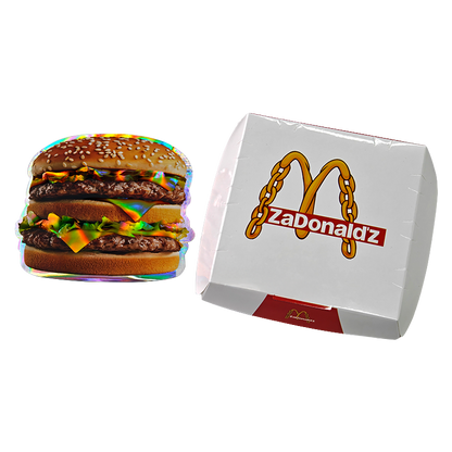 12 Pack - Hamburger-Themed Gift Box Set - ZaDonald'z Burger