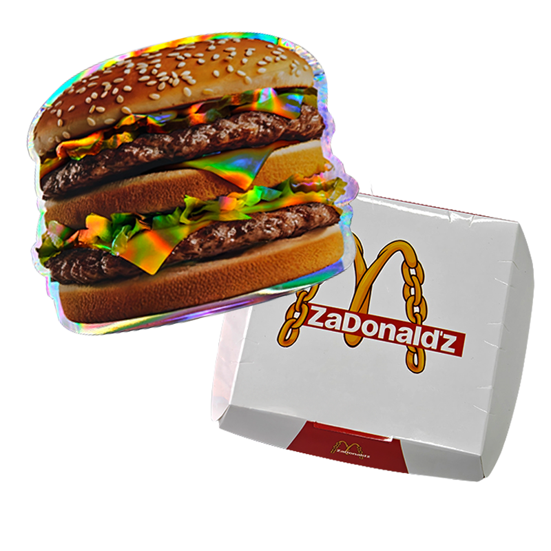 12 Pack - Hamburger-Themed Gift Box Set - ZaDonald'z Burger