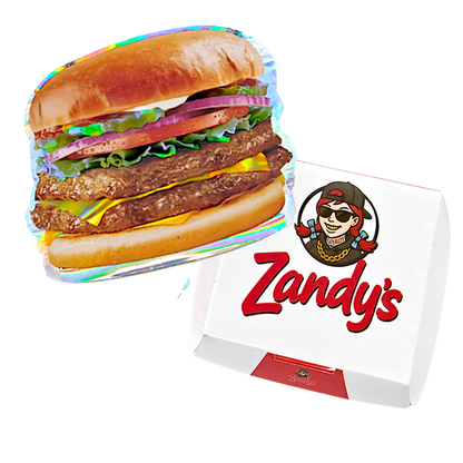 12 Pack - Hamburger-Themed Gift Box Set - Zandy's Burger