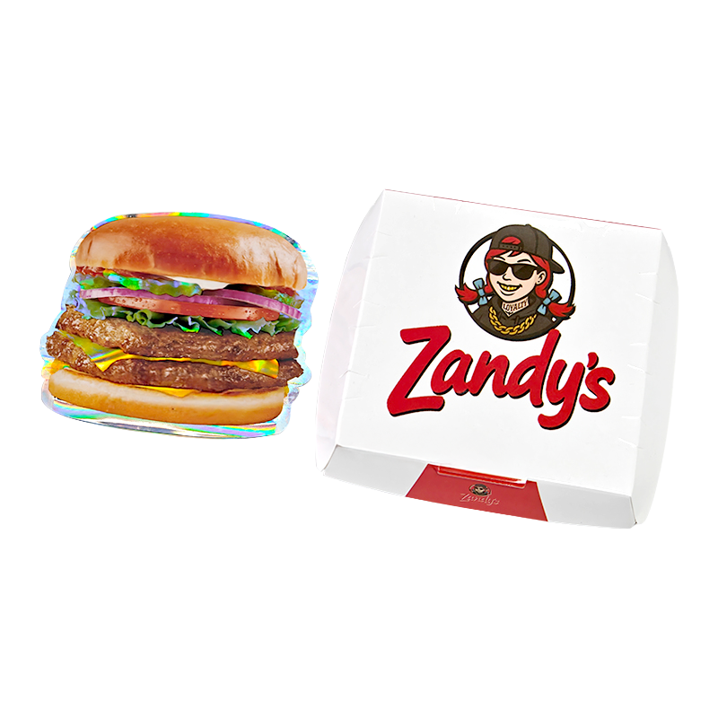 12 Pack - Hamburger-Themed Gift Box Set - Zandy's Burger