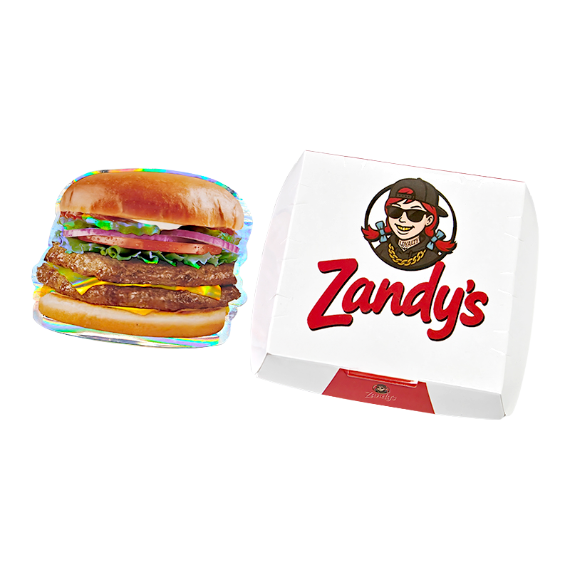 12 Pack - Hamburger-Themed Gift Box Set - Zandy's Burger