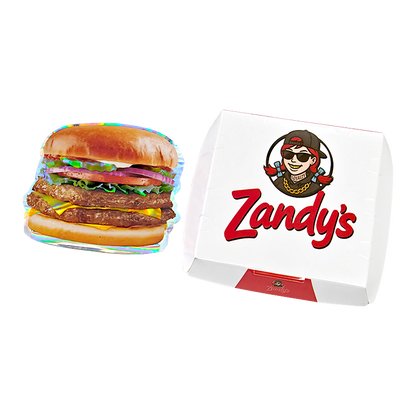 12 Pack - Hamburger-Themed Gift Box Set - Zandy's Burger