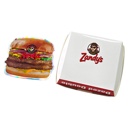 12 Pack - Hamburger-Themed Gift Box Set - Zandy's Burger