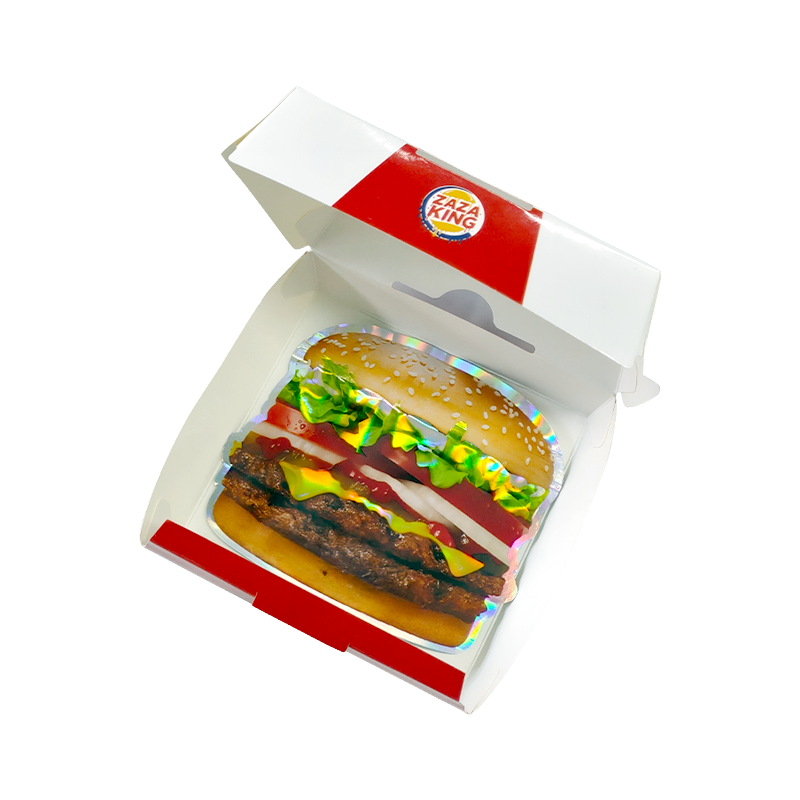 12 Pack - Hamburger-Themed Gift Box Set  - ZaZa King Burger