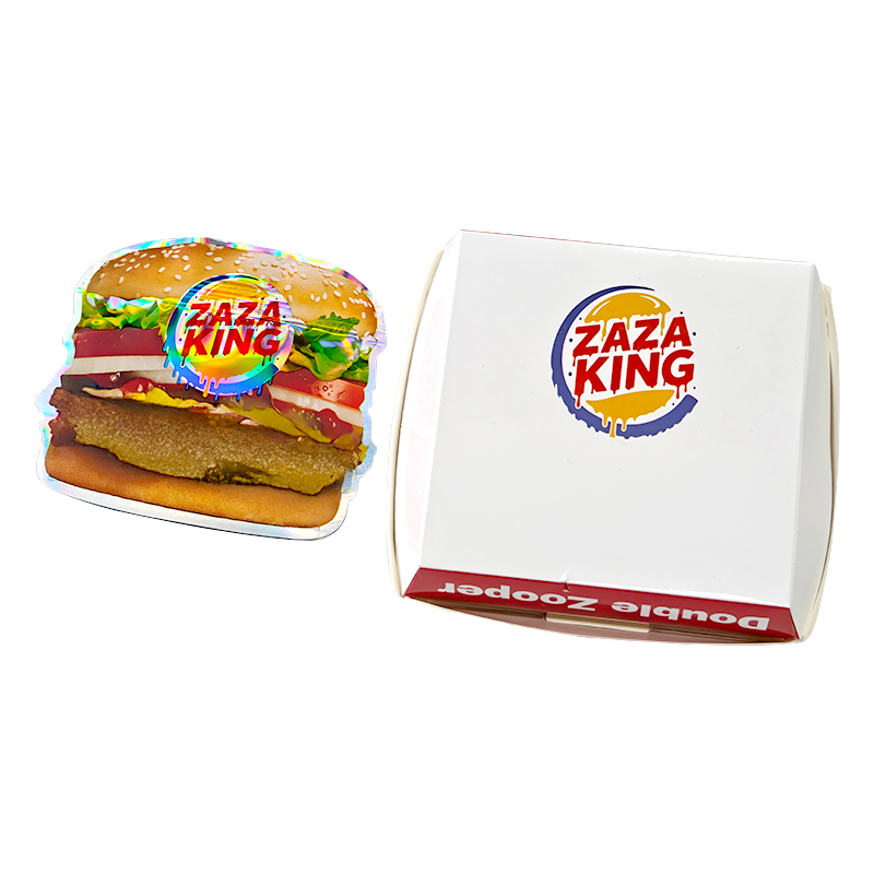 12 Pack - Hamburger-Themed Gift Box Set  - ZaZa King Burger