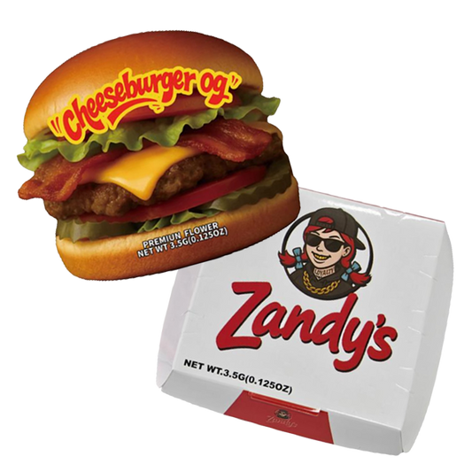 12 Pack - Hamburger-Themed Gift Box Set  - Zandy's Cheeseburger Og
