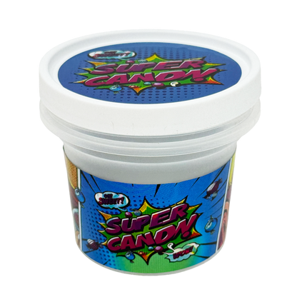 12 Pack -  Ice Cream Pint Style Plastic Storage Containers with Lids - Super Candy