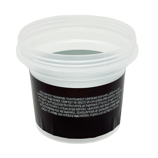 ((12 Count) Ice Cream Pint Style Plastic Storage Containers with Lids and Decorative Wrap Labels (Style 007)