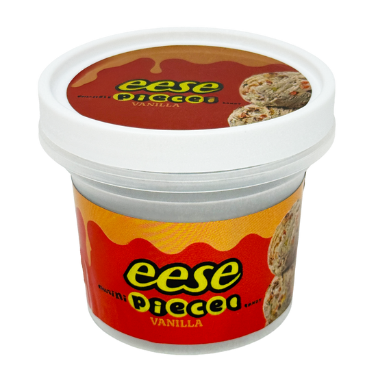 (12 Count) Ice Cream Pint Style Plastic Storage Containers with Lids and Decorative Wrap Labels (Style 008)