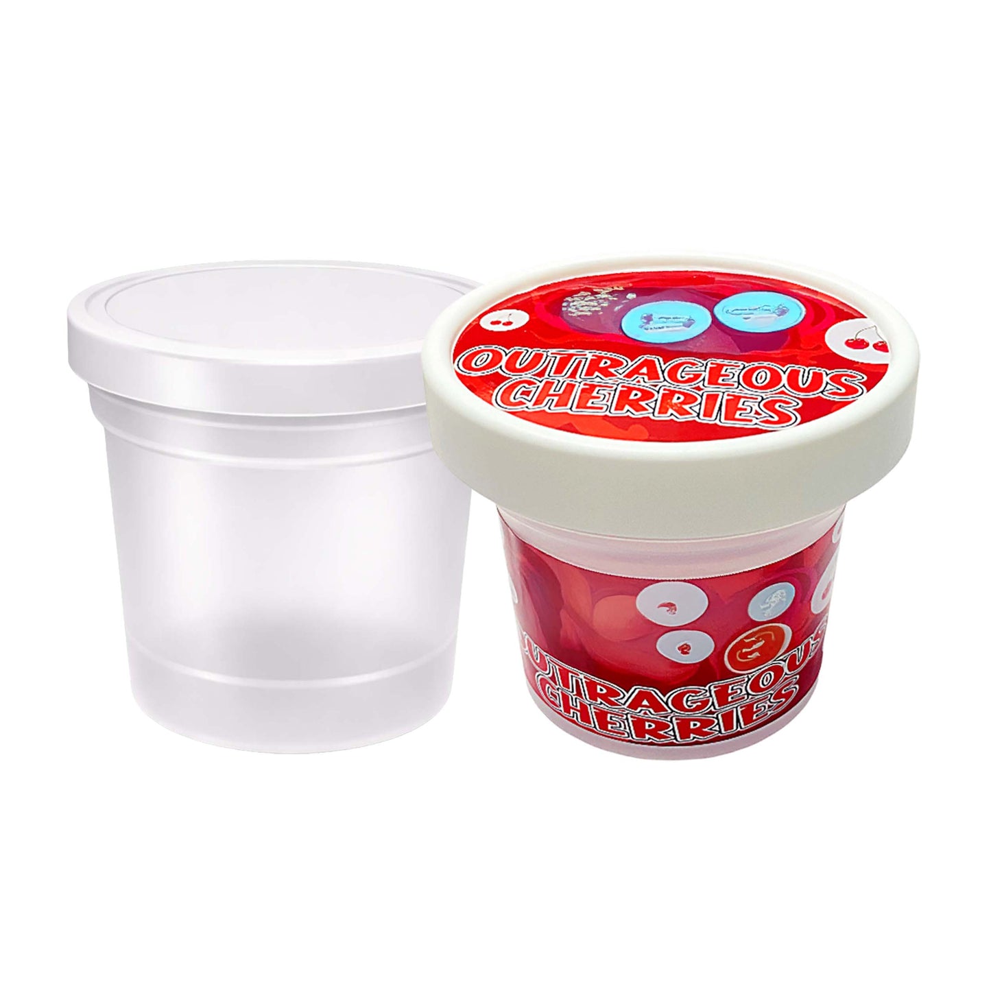 12 Pack – 3.5g Exotic Pint Style Containers – Choose Your Design (15 Styles)