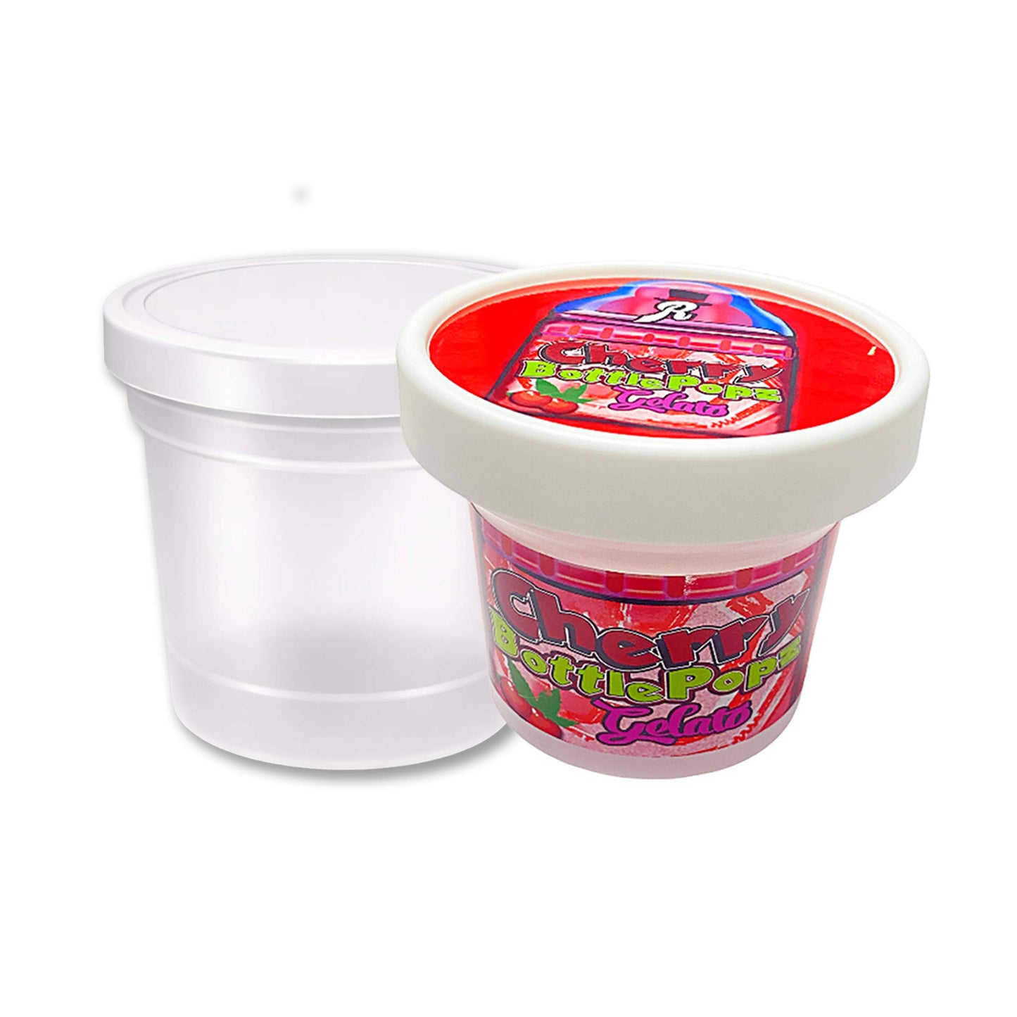 12 Pack – 3.5g Exotic Pint Style Containers – Choose Your Design (15 Styles)