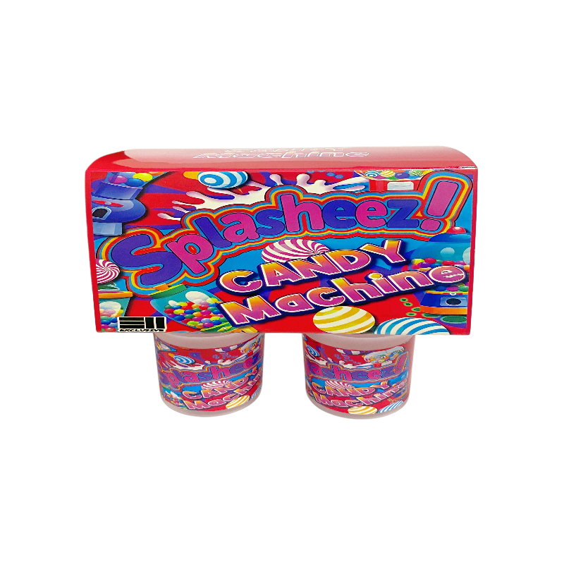 12 Pack - Ice Cream Pint Style Containers (Lids & Display Boxes) - Splasheez! Candy Machine