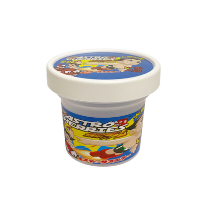 12 Pack - Ice Cream Pint Style Containers (Lids & Display Boxes) - Choose Your Design