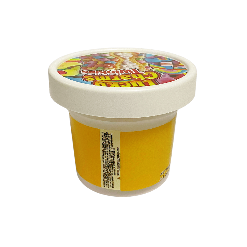 12 Pack - Ice Cream Pint Style Containers (Lids & Display Boxes) - FunFeetti Treats