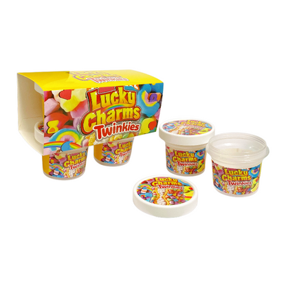 12 Pack - Ice Cream Pint Style Containers (Lids & Display Boxes) - FunFeetti Treats