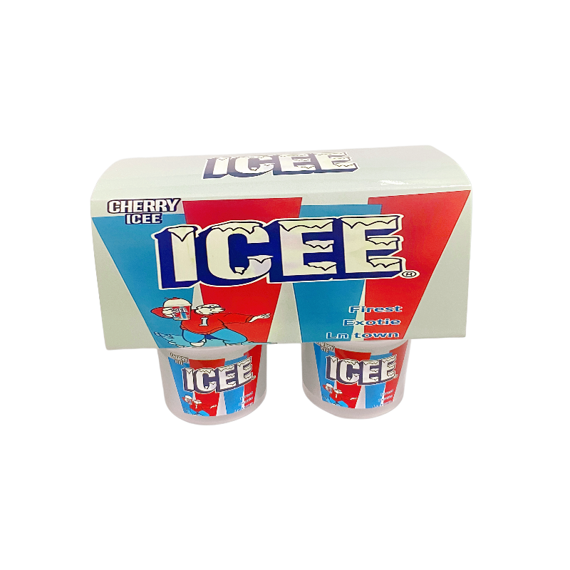 12 Pack - Ice Cream Pint Style Containers (Lids & Display Boxes) - ICEE