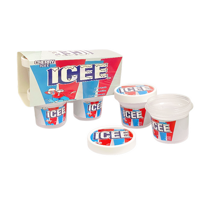 12 Pack - Ice Cream Pint Style Containers (Lids & Display Boxes) - ICEE