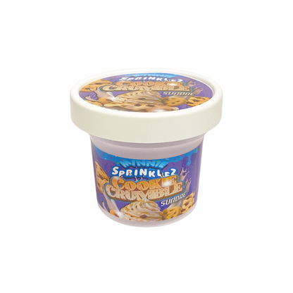 12 Pack - Ice Cream Pint Style Containers (Lids & Display Boxes) - Sprinklez Cookie Crumble Sundae