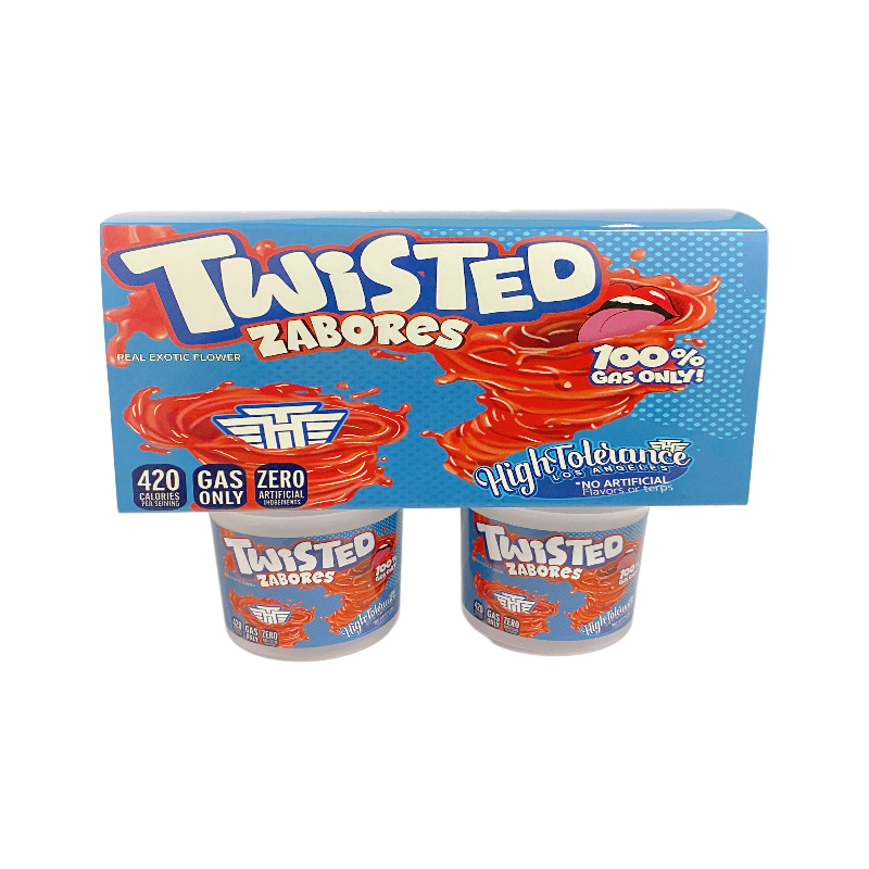 12 Pack - Ice Cream Pint Style Containers (Lids & Display Boxes) - Twisted Zabores High Tolerance