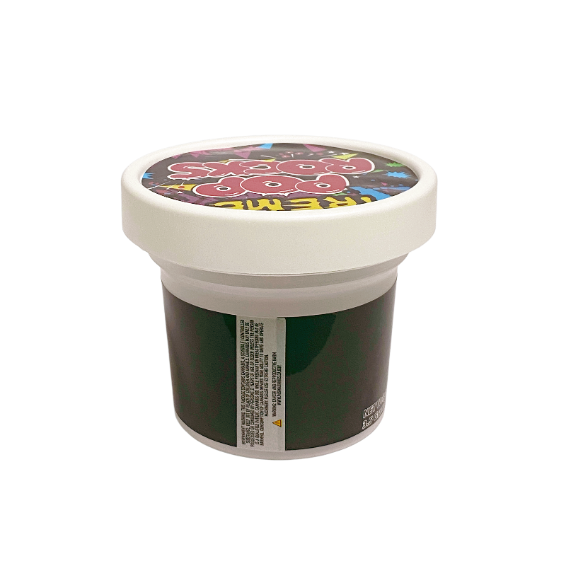 12 Pack - Ice Cream Pint Style Containers (Lids & Display Boxes) - Pop Rocks