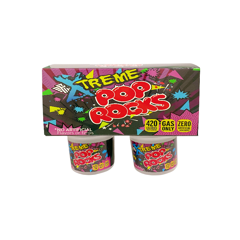 12 Pack - Ice Cream Pint Style Containers (Lids & Display Boxes) - Pop Rocks