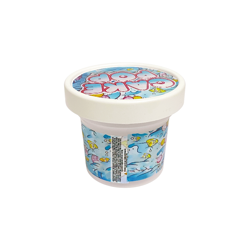 12 Pack - Ice Cream Pint Style Containers (Lids & Display Boxes) - Cake Pop