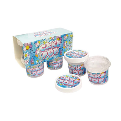 12 Pack - Ice Cream Pint Style Containers (Lids & Display Boxes) - Choose Your Design