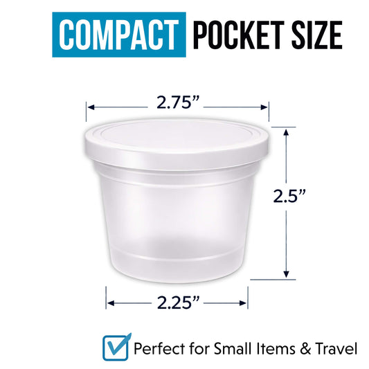 12 Pack - Ice Cream Pint Style Containers (Lids & Display Boxes) - Choose Your Design