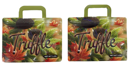 3.5g Shaped Mylar Storage Bag - Truffle (50 Count)