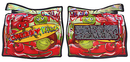 3.5g Shaped Mylar Bag - Cherry Kiwi (50 Count)