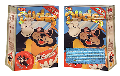 50 Pack - 3.5G Decorative Contour Shaped Mylar Bags - Zabores The Dudes Fucky The Bear