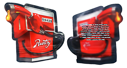 3.5g Shaped Mylar Bag - Runtz Fuel Pump (50 Count)