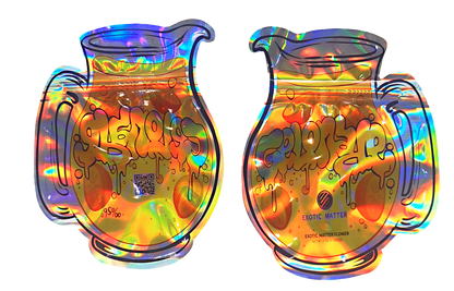 3.5g Shaped Mylar Bag - Gelonade (50 Count)