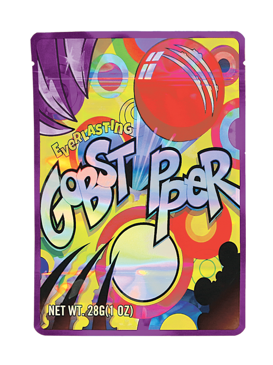 Mylar Bag Colorful packaging of Everlasting Gast Piper with vibrant design and text.