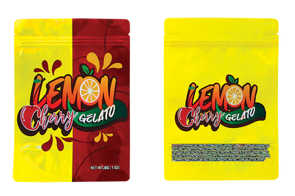 1oz Exotic Mylar Bag - Lemon Cherry Gelato (50 Count)