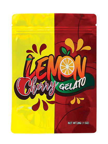 1oz Exotic Mylar Bag - Lemon Cherry Gelato (50 Count)