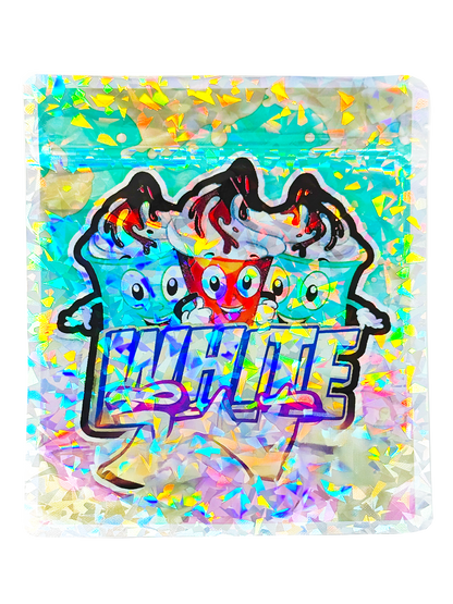 (50 Count) 6"x8" Exotic Premium Foil Storage Organizers - White Gelato