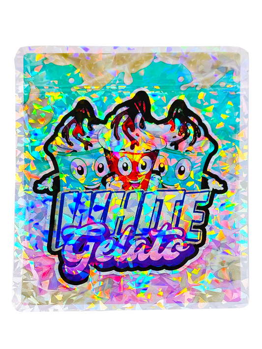 (50 Count) 6"x8" Exotic Premium Foil Storage Organizers - White Gelato