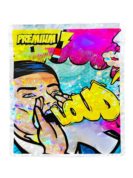 (50 Count) 6"x8" Exotic Premium Foil Storage Organizers - Premium Loud