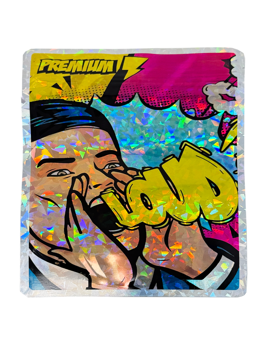 (50 Count) 6"x8" Exotic Premium Foil Storage Organizers - Premium Loud