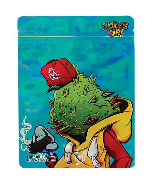 (50 Count) 6"x8" Exotic Premium Foil Storage Organizers - Jokes Up