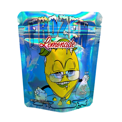 3.5g Exotic Mylar Bag - Frozen Lemonade (50 Count)