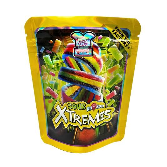 3.5g Exotic Mylar Bag - Sour Xtremes (50 Count)