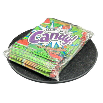 50 Pack - 3.5g Exotic Mylar Bags - It's Just Candy - Watermelon Twist