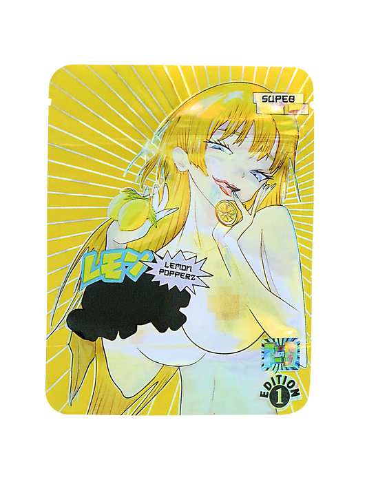 50 Pack - 3.5g Exotic Mylar Bags - Airheadz