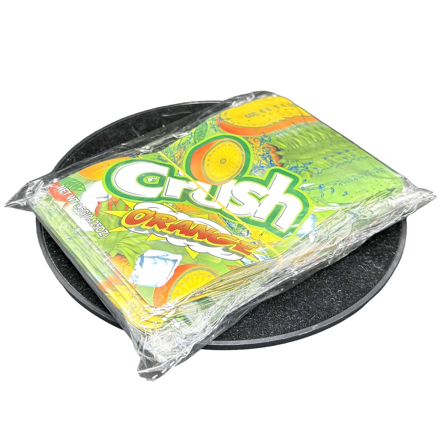 50 Pack - 3.5g Exotic Mylar Bags - Crush - Orange